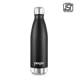 Pexpo Black Knight Stainless Steel Vacuum Insulated Water Bottle (500ml)-picture-23