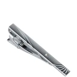 Park Avenue Maroon & Black Embroidered Tie with Cufflinks, Pocket Square and Tie Pin image 4