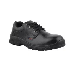 Fuel Steel Toe Safety Shoes High Ankle Single Density PU Sole Black, Spear DD Size UK 9-image-90