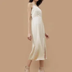 Ginger by Lifestyle Cream A-Line Dress image 3