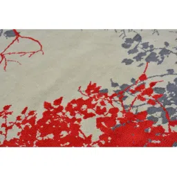 Presto Red & Beige Polyester Carpet image 3