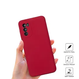 SPRIG Impact Resistant Shock Proof Silicone Motorola G52 Back Case image 3