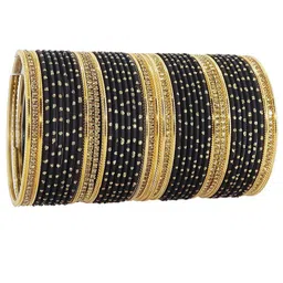 NMII Set Of 44 Zircon Stone Studded Bangles image 2