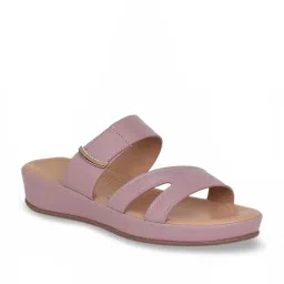 Forever Glam by Pantaloons Women's Lilac Casual Wedges image 3