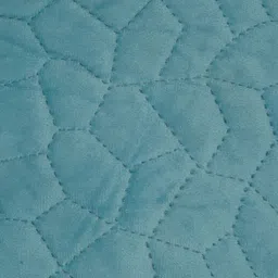 SOKNACK Blue Set of 5 Abstract Velvet Square Cushion Covers image 3