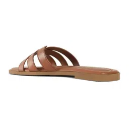 London Rag Women's Tan Casual Sandals image 5