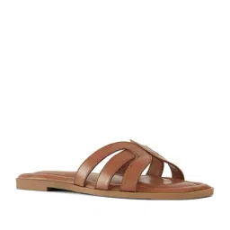 London Rag Women's Tan Casual Sandals image 2
