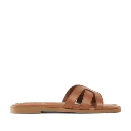 London Rag Women's Tan Casual Sandals image 3