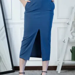NEUDIS Blue Maxi Skirt-image-20