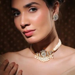 Rubans Gold-Tone Plated Set for Women-picture-25