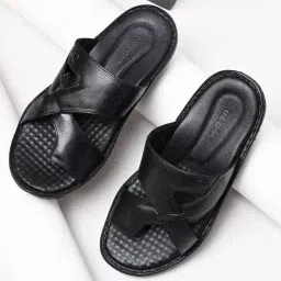 Regal Men's Comfort Black Toe Ring Sandals-image-54