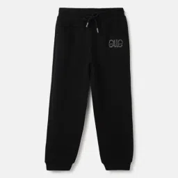 Elle Girls Black Polyester Solid Track Pant-picture-26