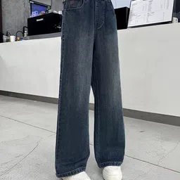 LULU & SKY Girls Straight Fit High-Rise Light Fade Jeans-picture-16