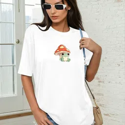 CORSICA Women Printed Applique T-shirt-image-84