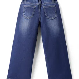 Pine Kids Full Length Washed Denim Jeans - Blue image 2