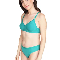Liigne Pack Of 2 Everyday Padded Bra Pure Cotton Lingerie Set-VCPBPC4880-30B image 5