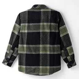 Noddy Full Sleeves Checked Shirt - Green image 3