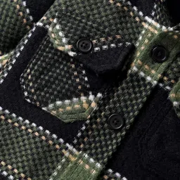 Noddy Full Sleeves Checked Shirt - Green image 4