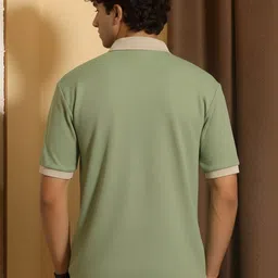 HERE&NOW Polo Collar Short Sleeves Regular Fit T-shirt image 3