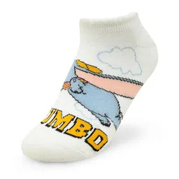 Balenzia x Disney Pack of 3 Dumbo Patterned Ankle Length Socks image 4