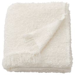 ikea sandbrodd Throw, off-white, 130x170 cm-picture-29