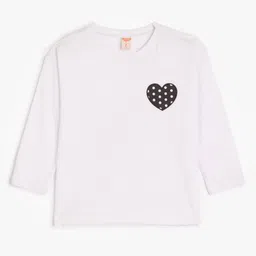 Koton Girls Henley Neck Applique T-shirt-picture-12