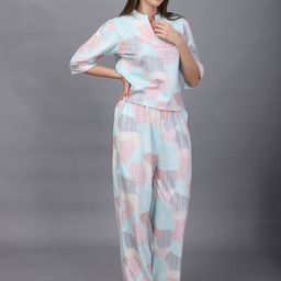 Thansmay Kleider Colourblocked Top & Palazzos Co-Ord Set-picture-22