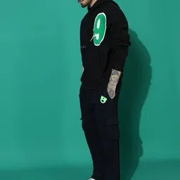 GRIFFEL Men Printed Long Sleeves Hooded Tracksuits image 3