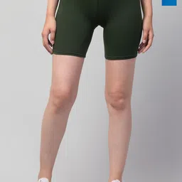 DRAXSTAR Women Pack of 2 Skinny Fit Low-Rise Cycling Sports Shorts-image-86