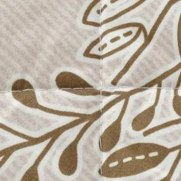 Florida Peach-Coloured & Brown Floral Microfiber AC Room Double Bed Comforter image 2