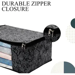 AMAK INC Black Fabric Multi-Utility Wardrobe Organisers image 2