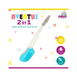 Adore Aventus 2 in 1 Bottle Cleaning Brush - (Colour May Vary)-picture-21