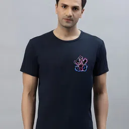 SZN Men Printed Applique T-shirt-image-16