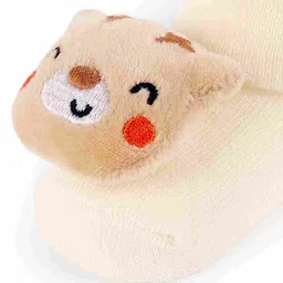 KICKS & CRAWL Infants Pack Of 2 Cotton Ankle-Length Socks image 5