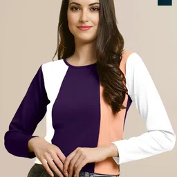 Mast & Harbour Women Pack of 2 Colourblocked longsleeve Top-picture-27