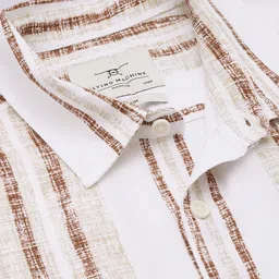 Flying Machine Slim Fit Vertical Stripes Casual Shirt image 2