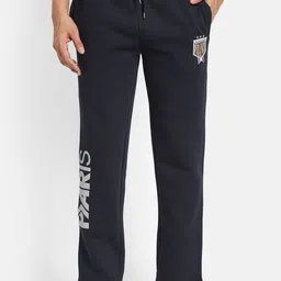 Octave Men Printed Fleece Track Pants-image-64