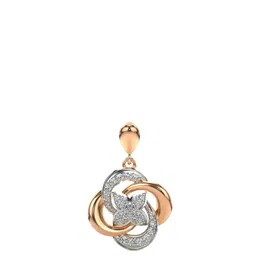 VALANOVA Women 18 Kt Rose Gold Lab Grown Diamond Pendant 1.77 gm-picture-33