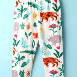 Kookie Kids Full Length Printed Leggings - Multicolor image 2