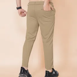 flicfol Men Regular Fit Multicolor Polycotton Trousers image 3