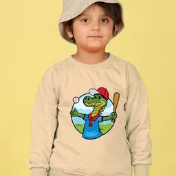 NUSYL Boys Printed Round Neck Sweatshirt-image-43