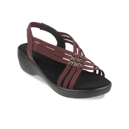 Mochi Women Embellished Wedge Sandals-picture-27