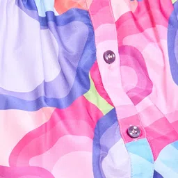 Peppermint Girls Abstract Printed Top image 4