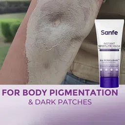 Sanfe Set Of 4 Tan Removal Wipe-Of Cream-Exfoliating Gel & Instant Spotlite Mask-100g Each image 4