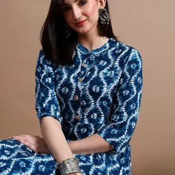 METAFAB Women Printed Kurta image 3