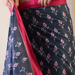 Anouk Rustic Batik Ready to Wear Ikat Saree image 2