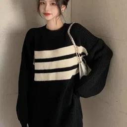 StyleCast Women Striped Printed Pullover-picture-25