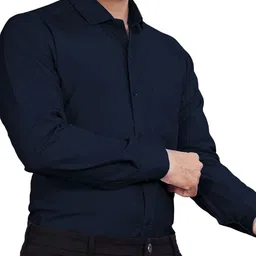 YASA CREATION Men Slim Fit Casual Shirt image 4