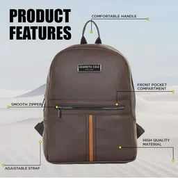Kenneth Cole Unisex Laptop Backpack image 4