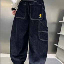 LULU & SKY Boys Wide Leg Mid-Rise Stretchable Jeans image 4